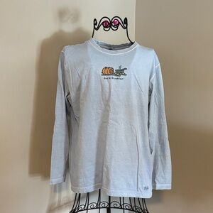 Life Is Good Light blue Long Sleeve Tee